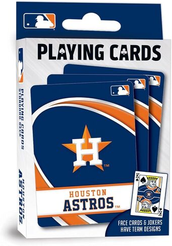 MasterPieces 91740: Houston Astros Playing Cards in Saudi Arabia