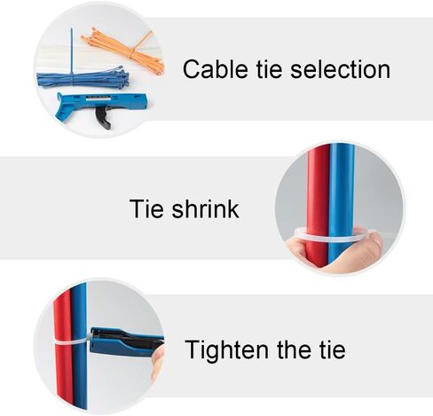 Cable Tie Gun Fastening Cable Tie Tool Professional Wire Tie Gun Efficient Nylon Ties Gun for Tensioning and Cutting off Nylon Cable in Saudi Arabia
