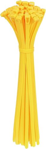 MECCANIXITY 6 Inch Releasable Cable Ties Adjustable Zip Ties 50lbs Tensile Strength Removable Indoor Outdoor Tie Wraps for Fix Organize Black 100Pcs in Saudi Arabia