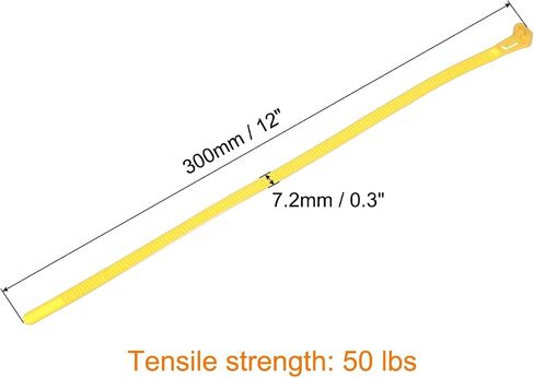 MECCANIXITY 6 Inch Releasable Cable Ties Adjustable Zip Ties 50lbs Tensile Strength Removable Indoor Outdoor Tie Wraps for Fix Organize Black 100Pcs in Saudi Arabia