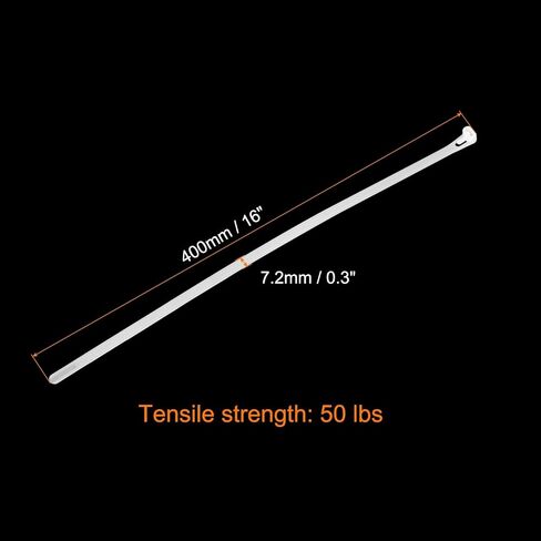 MECCANIXITY 6 Inch Releasable Cable Ties Adjustable Zip Ties 50lbs Tensile Strength Removable Indoor Outdoor Tie Wraps for Fix Organize Black 100Pcs in Saudi Arabia