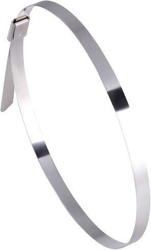 CNCYEAH Zip Ties 100PCS 4.6 Inch 200mm Metal Cable Zip Ties 304 Stainless Steel Cable Zip Ties Self-Locking Steel Exhaust Wrap Wire Ties for Machinery, Vehicles in Saudi Arabia