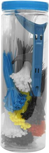 أربطة كابلات من النايلون ذاتية القفل، 1000 عبوة مختلطة in Kuwait