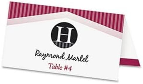 Avery Small Tent Cards, 2 Inch x 3.5 Inch, White, Box of 160 (5302) in Saudi Arabia