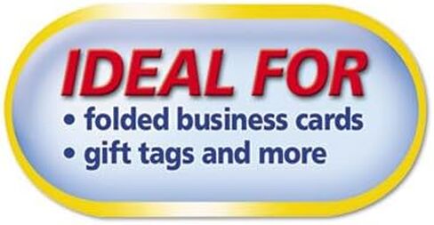 Avery Small Tent Cards, 2 Inch x 3.5 Inch, White, Box of 160 (5302) in Saudi Arabia