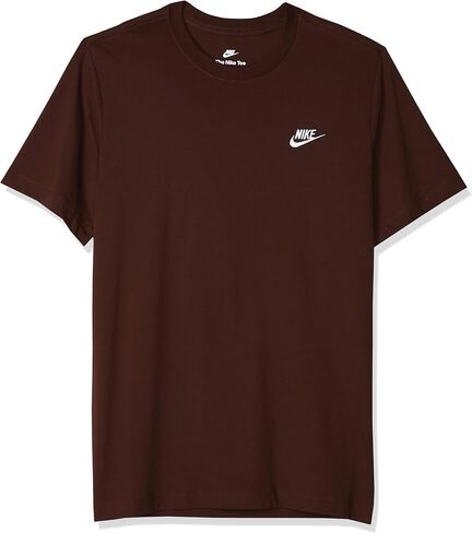 Nike Men's Sportswear Club T-Shirt (as1, Alpha, m, Regular, Regular, Earth) in Saudi Arabia