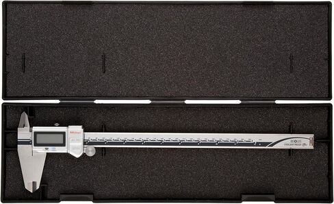 Mitutoyo 500-764-10 Digital Calipers, Battery Powered, Inch/Metric, for Inside, Outside, Depth and Step Measurements, Stainless Steel, 0"/0mm-12"/300mm Range, +/-0.0015"/0.04mm Accuracy, 0.0005"/0.01mm Resolution, Meets IP67 Specifications in Saudi Arabia