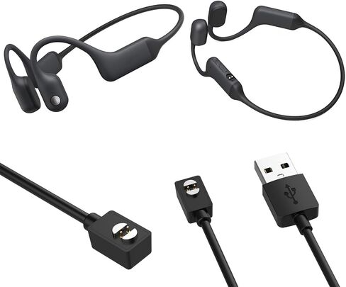Compatible with Haylou PurFree Replacement USB Charging Cable, USB Magnetic Charger Charging Cables Earphone Accessories(1m/3.3ft) in Saudi Arabia