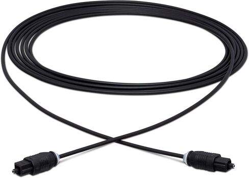 Hosa OPT-106 Toslink to Toslink Fiber Optic Cable, 6 Feet in Saudi Arabia