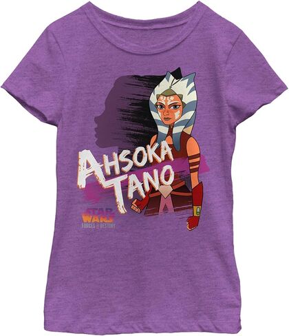 STAR WARS Forces of Destiny Ahsoka Shadow Girl's Heather Crew Tee in Saudi Arabia
