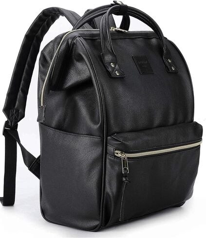 Kah&Kee Leather Backpack for Women and Men 16-inch Laptop Bag | Teacher Professional, Diaper Bag Backpack, Ideal for Work, School, Nurse, College & Travel in Saudi Arabia
