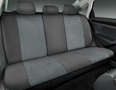 Road Comforts Car Seat Covers, Bucket Embossed Gray Velour Seat Covers, High Back Auto Front Seat Covers for Cars, Trucks, Jeep, Van, SUV, Airbag Compatible in Saudi Arabia