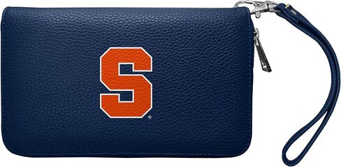 Littlearth womens NCAA Syracuse Orange Zip Organizer Wallet, Team Color, 4" x 7.5" x 1" in Saudi Arabia