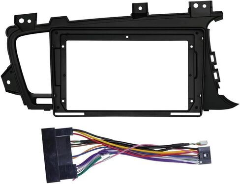9'' Car Radio Stereo Fascia Frame Panel Trim Bezel with Power Harness for Kia K5 Optima 2011 12 13 Dash Mounting Frame in Saudi Arabia