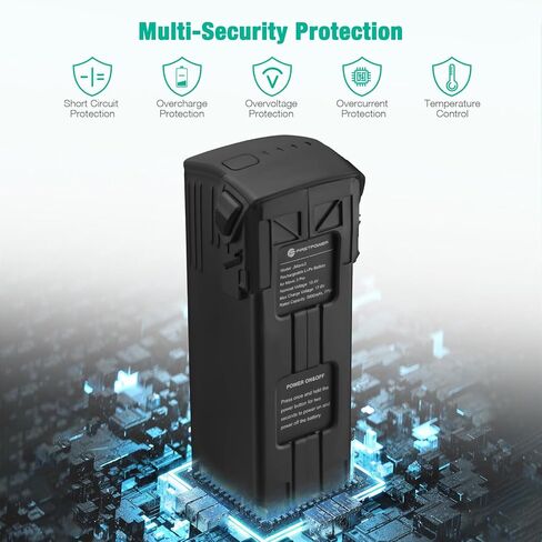 بطارية FirstPower Mavic 3 Pro بقدرة 5000 مللي أمبير في الساعة، بطارية طيران ذكية متوافقة مع DJI Mavic 3/Mavic 3 Pro/Mavic 3 Cine/Mavic 3 Pro Cine/Mavic 3 Classic/Mavic 3 Enterprise Series Drone in Kuwait