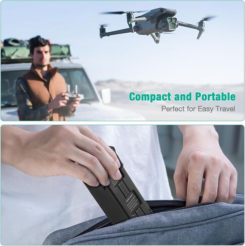 بطارية FirstPower Mavic 3 Pro بقدرة 5000 مللي أمبير في الساعة، بطارية طيران ذكية متوافقة مع DJI Mavic 3/Mavic 3 Pro/Mavic 3 Cine/Mavic 3 Pro Cine/Mavic 3 Classic/Mavic 3 Enterprise Series Drone in Kuwait