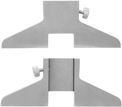 Walfront Caliper Depth Base Steel 2.76 x 0.31 x 1.18in Caliper Depth Gauge Attachment for Dial Digital Vernier Caliper, Angle Measuring Caliper in Saudi Arabia
