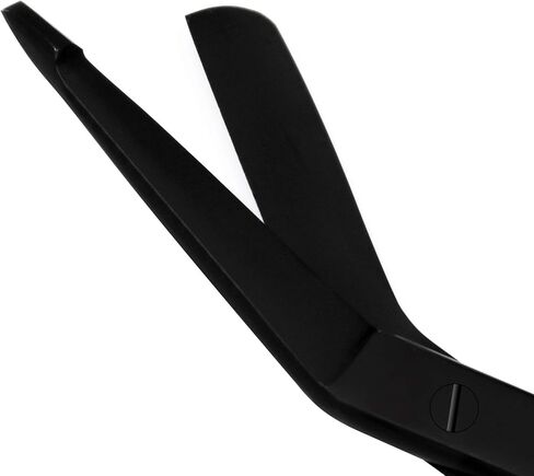Medical and Nursing Lister Bandage Scissors ;-Mirror Finish and Black Titanium -Supreme Grade, Made of 100% Surgical Stainless Steel, 5.5 Inch-140-10034P2BM (Black Titanium & Mirror Finish Pack Of 2) in Saudi Arabia