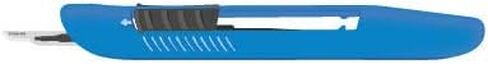 10 Each Sterile Disposable Scalpel w/Retractable Blade for Craft, Dermaplaining, Dermatology, Podiatry, Laboratory, Surgical, Dental, Veterinary & More (# 11) in Kuwait