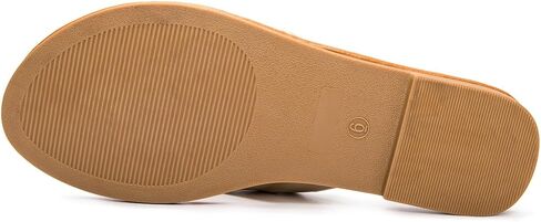 المرأة صنادل رفيعة الوجه بالتخبط T حزام الصنادل الانزلاق على الصنادل المسطحة صنادل الشريحة عادية للنساء متأنق الصيف in Kuwait