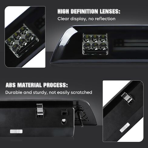 3rd Third Brake Light High Mount Stop Brake Light Fit for Toyota Tacoma 3rd Gen 2016-2021, Center Stop Lamp Assembly in Saudi Arabia