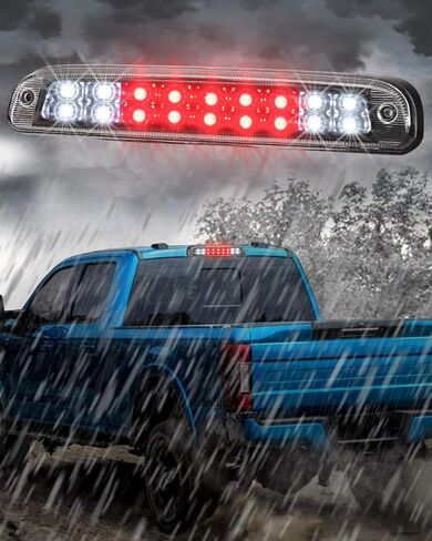ISSYAUTO LED ضوء الفرامل الثالث متوافق مع 1999-2016 F250 F350 Super Duty 1993-2011 Ranger، أضواء الفرامل الثالثة مصباح شحن خفيف للتركيب العالي in Kuwait