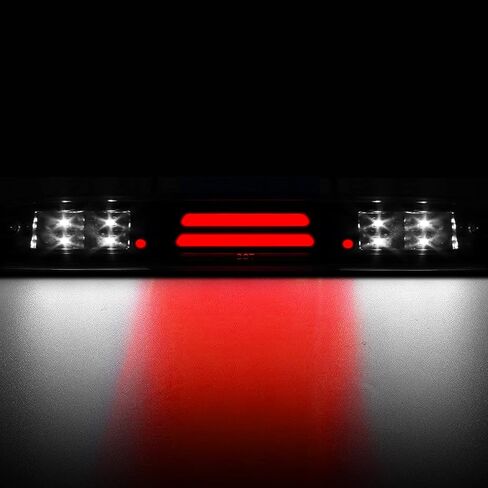 High Mount 3rd Stop Light Assemblies, Compatible with 1999-2016 Ford Super Duty/Ranger/Mazda B-Series Third Center Cargo Reverse Rear LED Brake Light Bar Taillight (Black Smoke) in Saudi Arabia