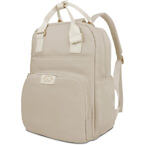 حقيبة ظهر مانيتا لتغيير الحفاضات، حقيبة ظهر لحفاضات الأطفال مع منفذ شحن USB للأم والأب، كاكي in Kuwait