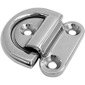 Marine Grade Stainless Steel Folding Pad Eye 5/16"