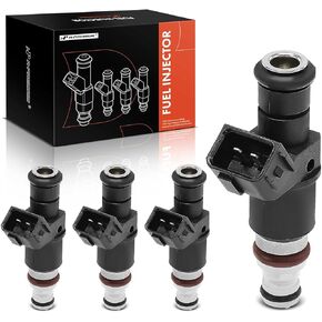 A-Premium Fuel Injectors Set of 4 Compatible with Honda Civic 2006-2011 & Acura TSX 2004-2008, RSX 2005-2006, 2.0L 2.4L, Replace# 16450RBB003
