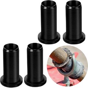 4 Pack Oar Lock Socket Inserts, 1/2inch Oar Lock Socket Bushing for Oar Protector Boat Hardware Socket Boat Tool Holder
