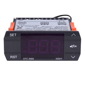 STC-3000 110V-220V Digital Temperature Controller Thermostat with Sensor(110-220V30A)