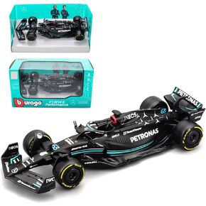 Bburago 2023 1:43 F1Mercedes W14#63 Alloy Racing Car for George Russell 1/43 F1 W14#63 Super Formula One Luxury Die Cast Adult Collection Model Gift