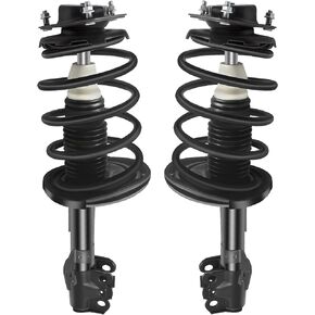SCITOO Front Complete Strut Coil Spring Assembly Replacement Struts Shocks 2004 2005 2006 for Toyota Camry, for Toyota Solara, for Lexus ES330 OE# 172205 172206