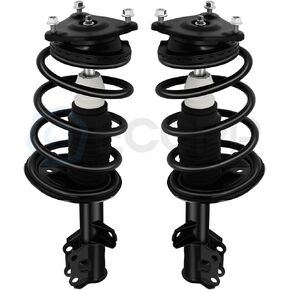 ECCPP Complete Struts Spring Assembly Front Struts Shock Absorber Fit for 2007 2008 2009 2010 for Hyundai Elantra Set of 2