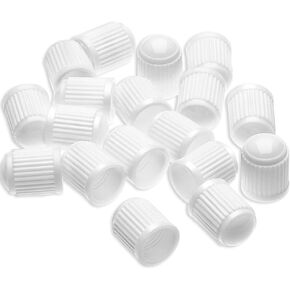 20 Pack Tyre Valve Dust Caps for Car,Used in Cars, Trucks, Bicycles, Motorcycles (20 Pack-Yellow)