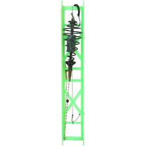Carp Fishing Feeder, Rig Powder Bait Trap Hooks Durable Mental Hook Lure with Spring Load Fishing Accessory