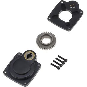 Electric Power Starter Backplate Roto E-Start Drill Plate 11012 for 1/8 Rc Model Car SH (for 28 Size Nitro Engine)