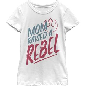 تي شيرت STAR WARS Rebel Kid للفتيات بأكمام قصيرة