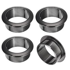 uxcell 4Pcs Cable Hole Cover, 1-3/8 inch(35mm) ABS Office Desk Cable Wire Cord Grommet Cable Cord Organizer for Office Desktop Wire, Black