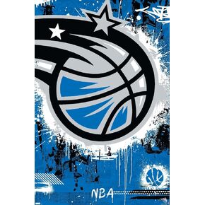 Trends International NBA Orlando Magic - Maximalist Logo 23 Wall Poster