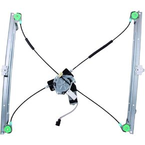New Window Regulator with Motor Front Drivers Side Left Compatible with 2001 2002 2003 Chrysler Town & Country, Voyager, Dodge Grand Caravan 741-823, 4717767AB, 4894537AA, 5135251AA, 5170941AA