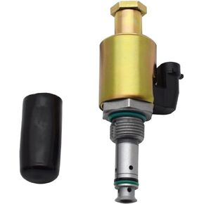 122-5053 Oil Pump Solenoid Valve Compatible with CAT E322C 3126 3126B IPR Valve Injector Regulator Replaces 1225053 107-1228 Fuel Pressure Regulator Sensor Valve