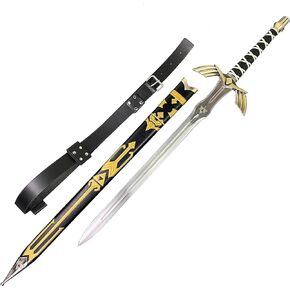 Legend of Zelda Master Sword SHARPENED Skyward Limited Edition Deluxe w Belt (14-Black-BKB)