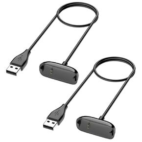 Oumida 2 Pack Charger for Fitbit Inspire 2 / Fitbit Ace 3 Replacement USB Charging Cable 1.6ft Durable Portable Charging Dock Cord for Fitbit Inspire 2 / Fitbit Ace 3 Accessories (50CM)