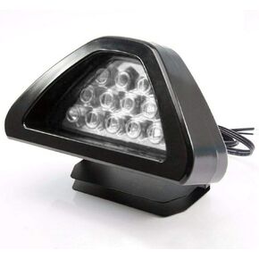 MASO Rear Tail Third Brake Light Car Universal Stop Light Vehicle Strobe Flash Fog Lamp Red Light Red Shell