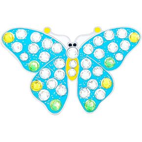 Navika Butterfly Swarovski Crystal Ball Marker with Hat Clip