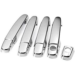 Chrome Side Door Handle Cover Trims Fit for 2002-2006 Toyota Camry / 2003-2011 Corolla / 2001-2007 Highlander / 2002-2011 Matrix / 2006-2009 Prius / 2001-2011 RAV4 / 2005-2008 Scion xA