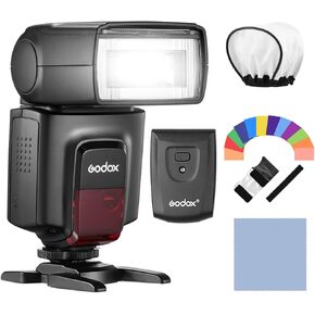 فلاش GODOX TT560II العالمي على الكاميرا GN38 Standard Hot Shoe 2.4G مشغل لاسلكي مع جهاز إرسال الزناد متوافق مع Canon Sony Nikon Panasonic Olympus Pentax وكاميرات DSLR الأخرى in Kuwait