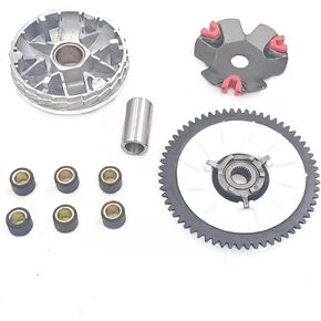 ZTDZZH GY6 50cc High Performance Variator Assembly Front Clutch for Scooter Moped ATV 4 Stroke 139QMB 139QMA Engine